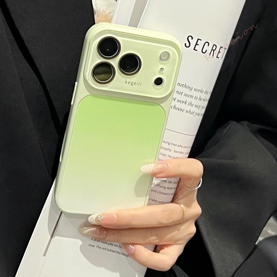 Colorful Official Phone Case For For Iphone 17 12 13 14 1 16 17 Pro Max 17Pro 16Pro  Big Windows Shockproof Protector Cover