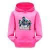 4262 Bambini Ragazzi Ragazze HELLO NEIGHBOR Felpe con Cappuccio in Cotone Stampato a Maniche Lunghe con Tasca
