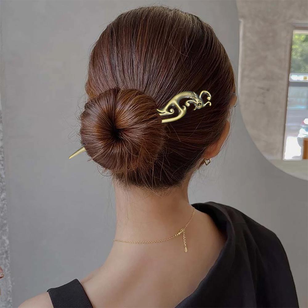 Barrette à cheveux rétro chinoise avec pompon phénix pour femmes, épingle à cheveux, fleur faite main, épingle à cheveux, bijou de charme, accessoires pour cheveux, ornement pour cheveux