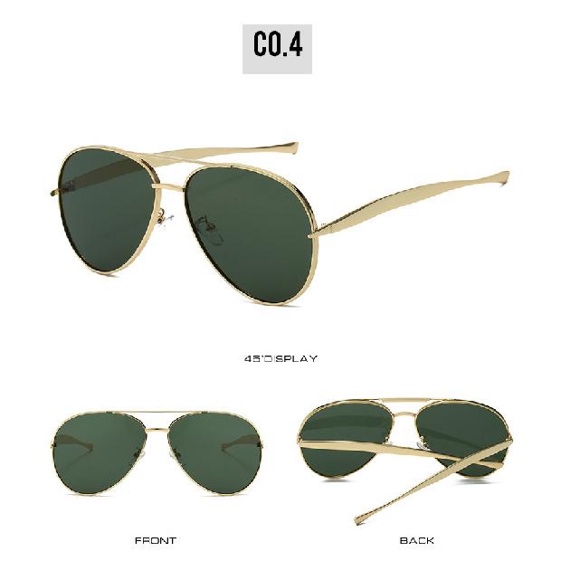 Retro aviator sunglasses with double bridge, steampunk style, vintage driver sunglasses, cycling sunglasses