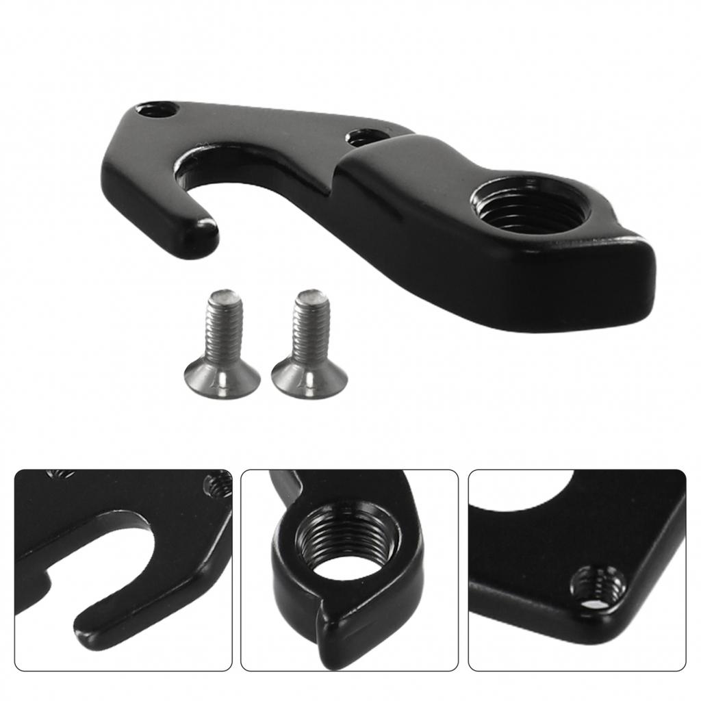 Derailleur Hanger 30g Aluminum Alloy Black Replace