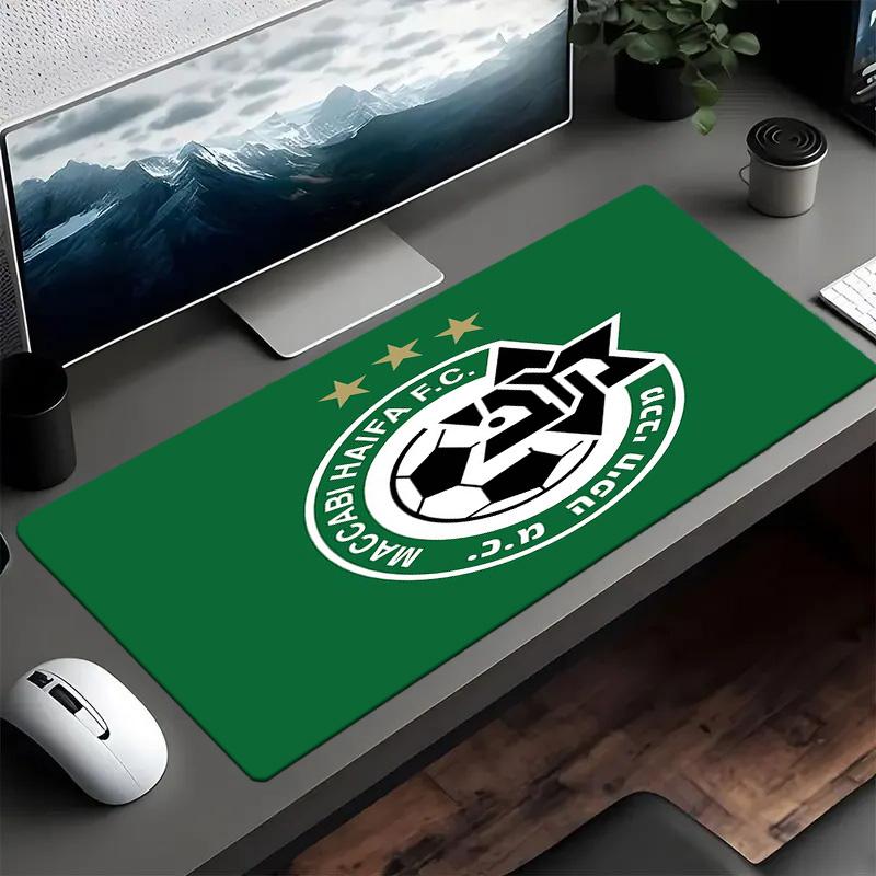 Maccabi Haifa Fc Crest Mouse pad Mouse pad, Gaming Mouse Pad, keyboard pad, Desk Decor for computer notebook Fan Gift Birthday Gift
