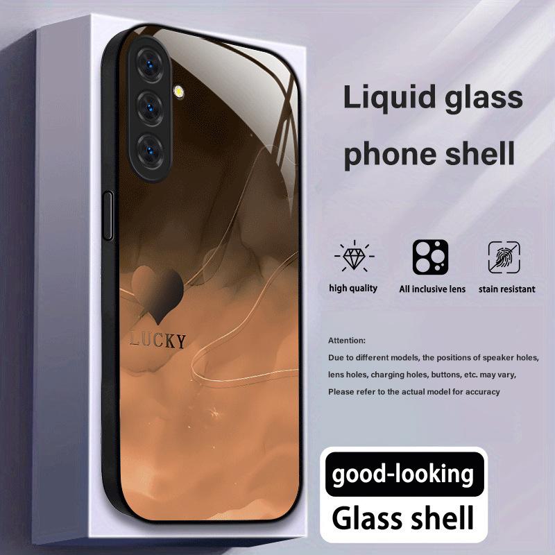 

Butterfly pattern glass phone case suitable for Samsung Galaxy S26 S25 S24 S23 S22 S20 FE/Ultra/Plus anti drop back cover Galaxy S23 FE