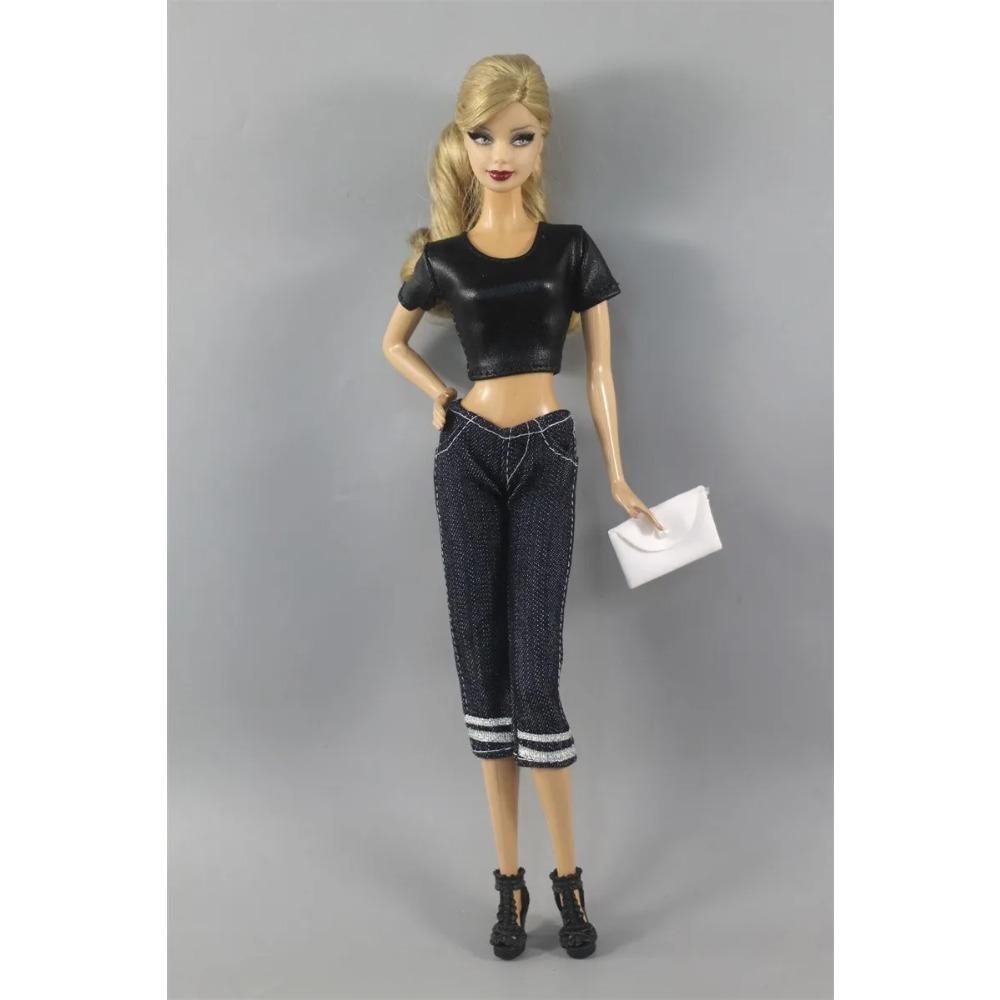 Handmade T-shirt Skirt Shorts Pants Outfit for 11.5 Inch 30cm Doll Many Style for Choice Gifts for Babie Doll Accessories