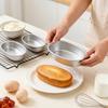 1 ks Oválná dortová forma Forma na sýr Hliníková slitina Nepřilnavá forma na pečení pro mini cheesecake flan tart pudink Pečicí potřeby