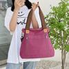 Cross-border Large-capacity Canvas Women's Bag, Casual Cross-body Bag, Korean-style Fashiable Tote Bag, Simple Handbag, New St