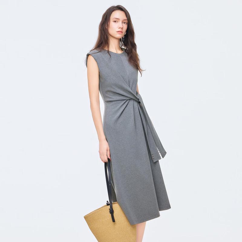Women's Sleeveless Knitted Midi Dress
