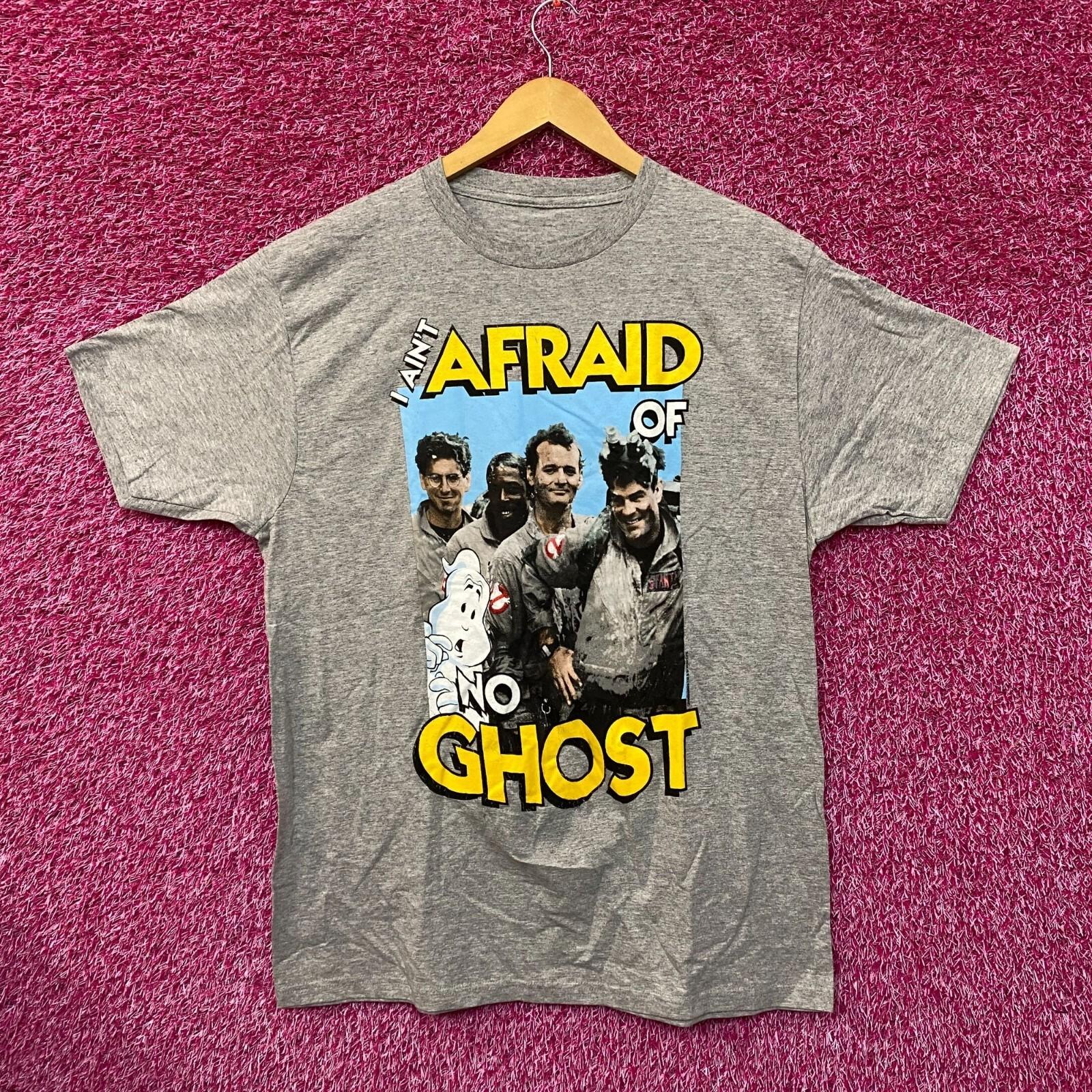 

Ghostbusters I Aint Afraid of No Ghost Movie Promo Tee L XXXL