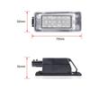 LED License Plate Lights For Nissan Qashqai MK3 J12 Serena MK5 C27 2016-up For Dacia Duster 2 2018-up Suzuki Auto Lamps
