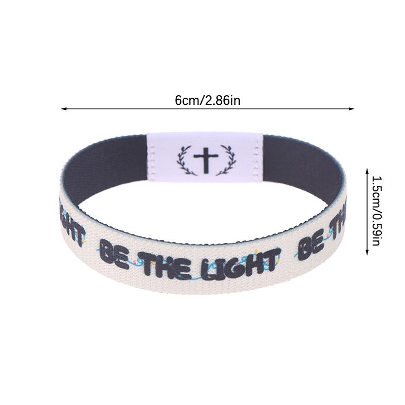 Bibelverse Bibelarmband Wasserdicht Mit NFC Religiöser Schmuck Christliches Tägliches Bibelvers-Armband Tragbare Bibel-Armbänder