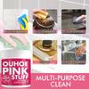 Multi-Purpose Gentle Cleaning Paste - Heavy-Duty Degreaser for Kitchen, Universal Pink Tub Scrubbing Powder