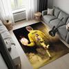 Brazil Neymar Jr 10 Football Star Area Rug Non Slip Floor Carpet Living Room Game Room Home Decor Soccer Fan Gift