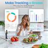 Kostenlose App mit 19 Nährstoffen Tracking Intelligente Ernährungs-Lebensmittelwaage Gesundheitsüberwachung