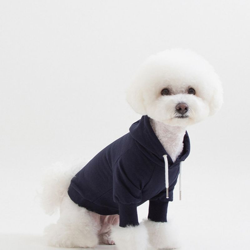 foreverybari Basic Hoodie (Navy)