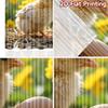 2D flat Photography Backdrop Tapestry Easter Chick and Egg 100% Polyester Festive Backdrops Perfect for Suitable for festive