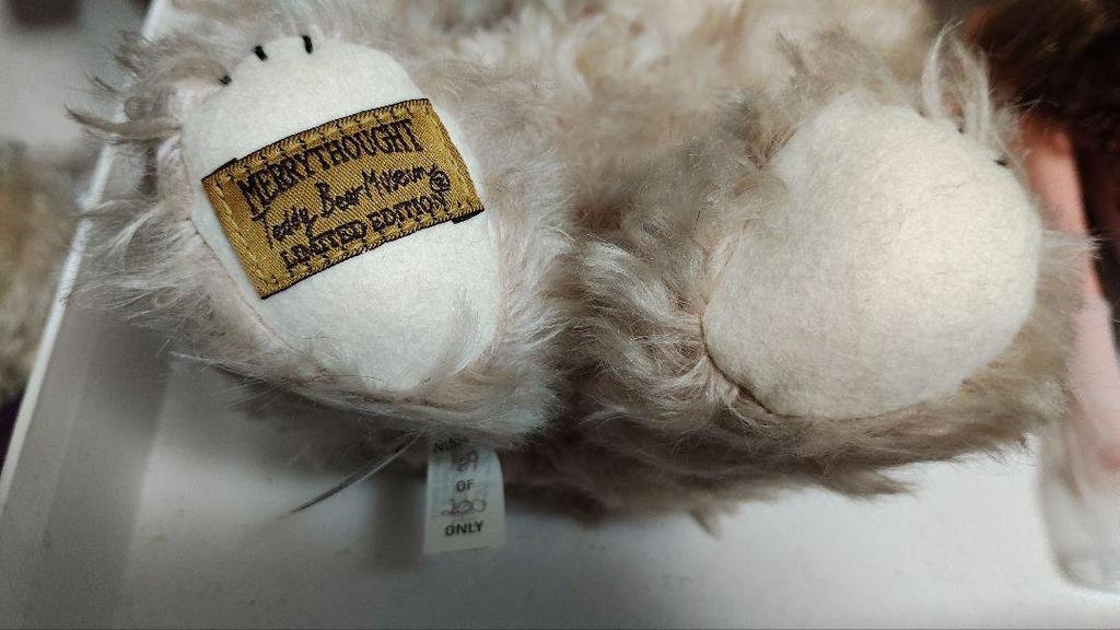 [USED] Merrythought Company Cheeky Teddy Bear, exclusive to the Tateshina and Nasu Teddy Bear Museum