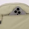 Solid Color Nylon Crossbody Bag Multi Pocket Casual Shoulder Bag for Women