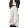 Mens Womens Streetwear Cargo Pants Loose Wide Leg Trousers Olive Blue Beige 2026 Casual Workwear