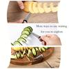 Multifunctional Spirals Cutter Stainless Steel Spirals Cutter For Veggies Manual Spirals Screw Slicers For Potatoes Kitchen Tool