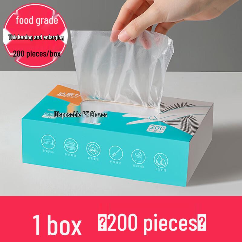 Disposable Food Grade Plastic Gloves