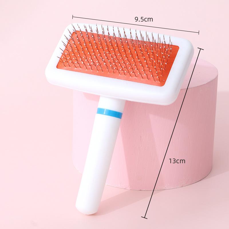Hair Remover Brush Dog and Cat Non-slip Beauty Brush Dog Grooming Equipment Pets Stainless Steel For Dogs Pet Hair Removal Comb