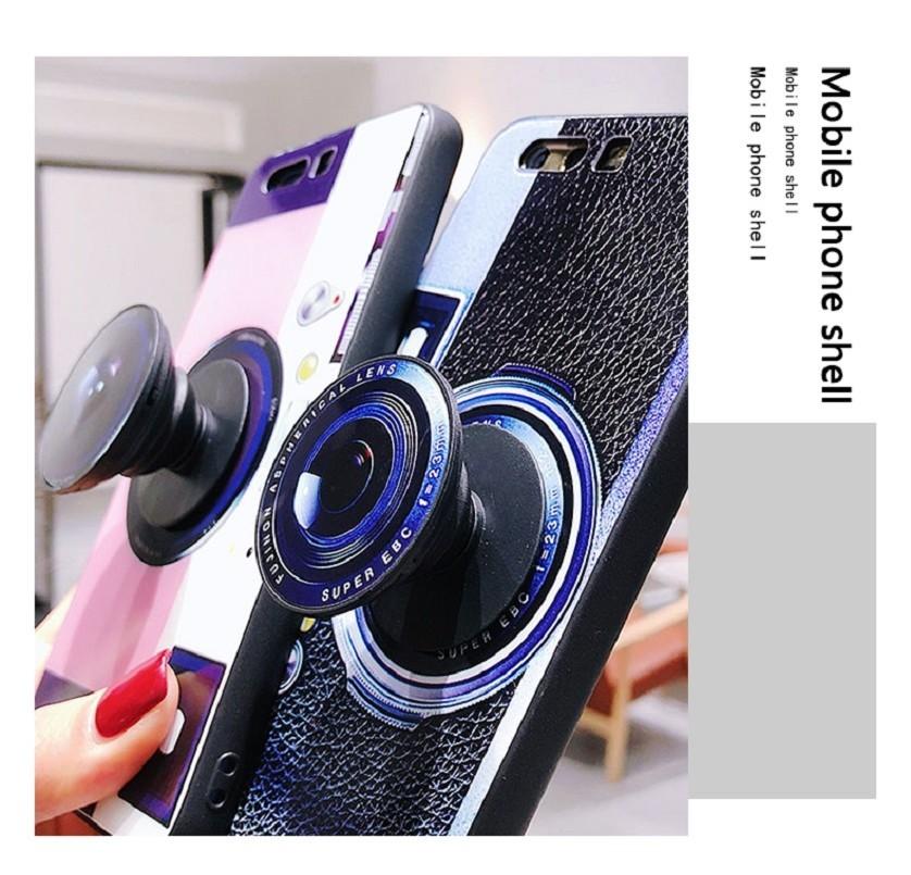 3d Ultra Thin Old Vintage Styles Case Camera Stand Case For Iphone Plus X876