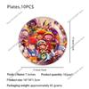 Anime Game Theme Party Supplies Flag Pull Banner Cake Topper Balloon Set Kid Girl Boy Happy Birthday Party Baby Shower Decor