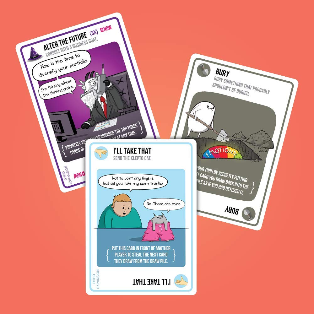 Barking Kittens Is the Third Expansion of Exploding Kittens