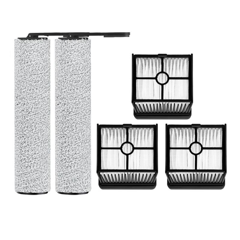 A78E-Roller Replacement Kit For MOVA K10/K10 Pro, Trouver K10/K10 Pro Vacuum Cleaner- Main Brush HEPA Filter Included