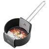 TOKYO LM Small Saucepan/Milk Pan, 12cm, Saucepan, Lightweight, Gas, Direct Flame, and Halogen Compatible, Oven Safe, Easy to Clean, Perfect for Single