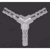 4 -25 Mm 2 3 4 Ways Straight/Elbow/Tee/Y/Cross HoseTail Barb  Chrome-Plated Brass Plumbing Fitting Connector Air Water Gas