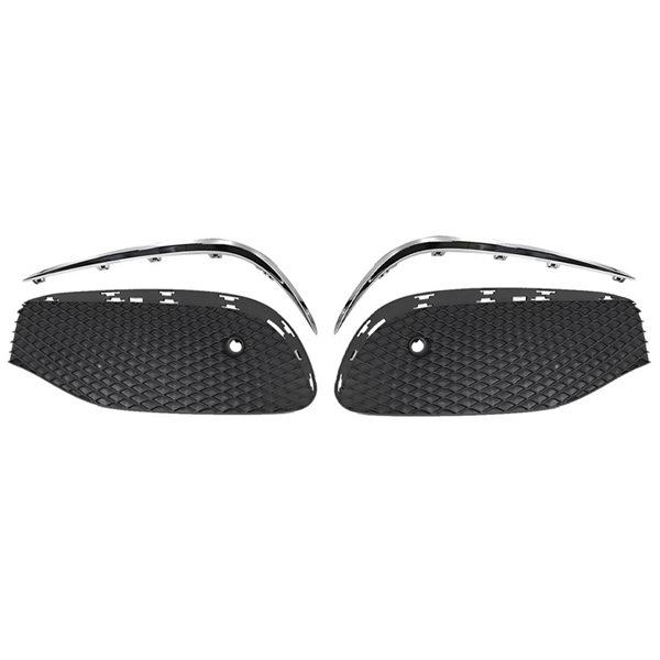 

Fog Light Cover Grille Pair for 16-20 Mercedes-Benz E-Class W213 Mr. Fog Lamp
