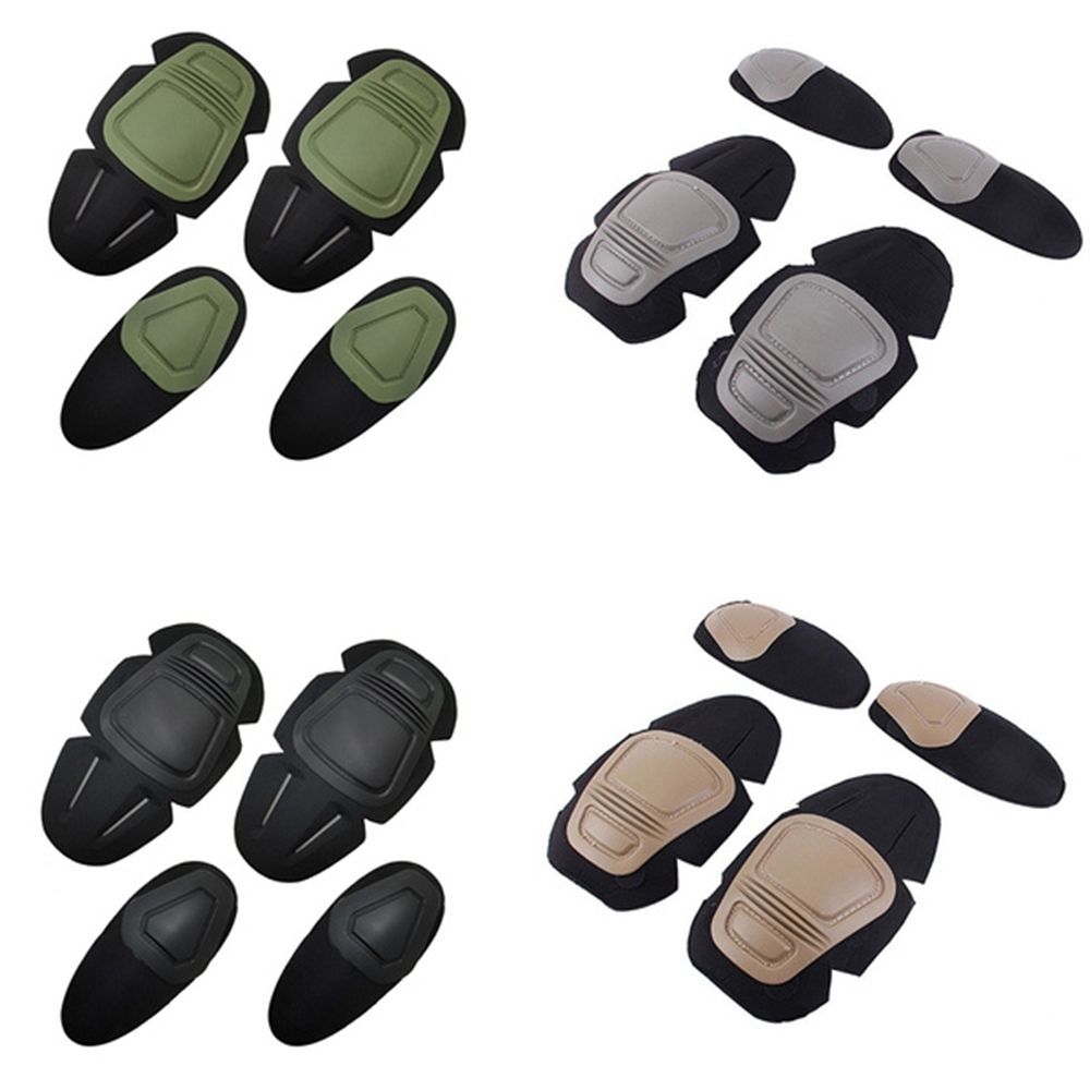 Airsoft Knee Protector Set for Frog Suit Knee Pads Military Elbow Support Protector Pad Elbow Pads