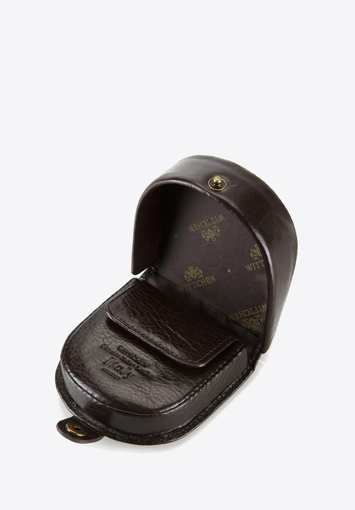 Wittchen Men's Horseshoe-Shaped Leather Wallet Brown Brown Genuine Leather