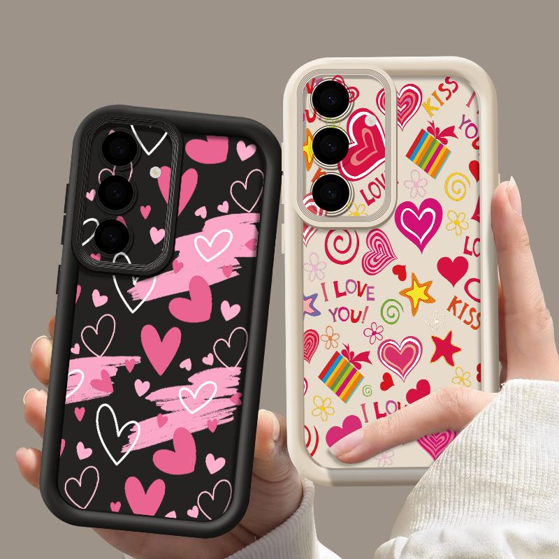 Cherry Fruits Print Case For Samsung Galaxy A57 A37 A27 A17 5G A56 A36 A26 A16 A55 A54 S21 FE S22 S23 S24 Plus S25 S26 Ultra Shockproof Bumper Cover
