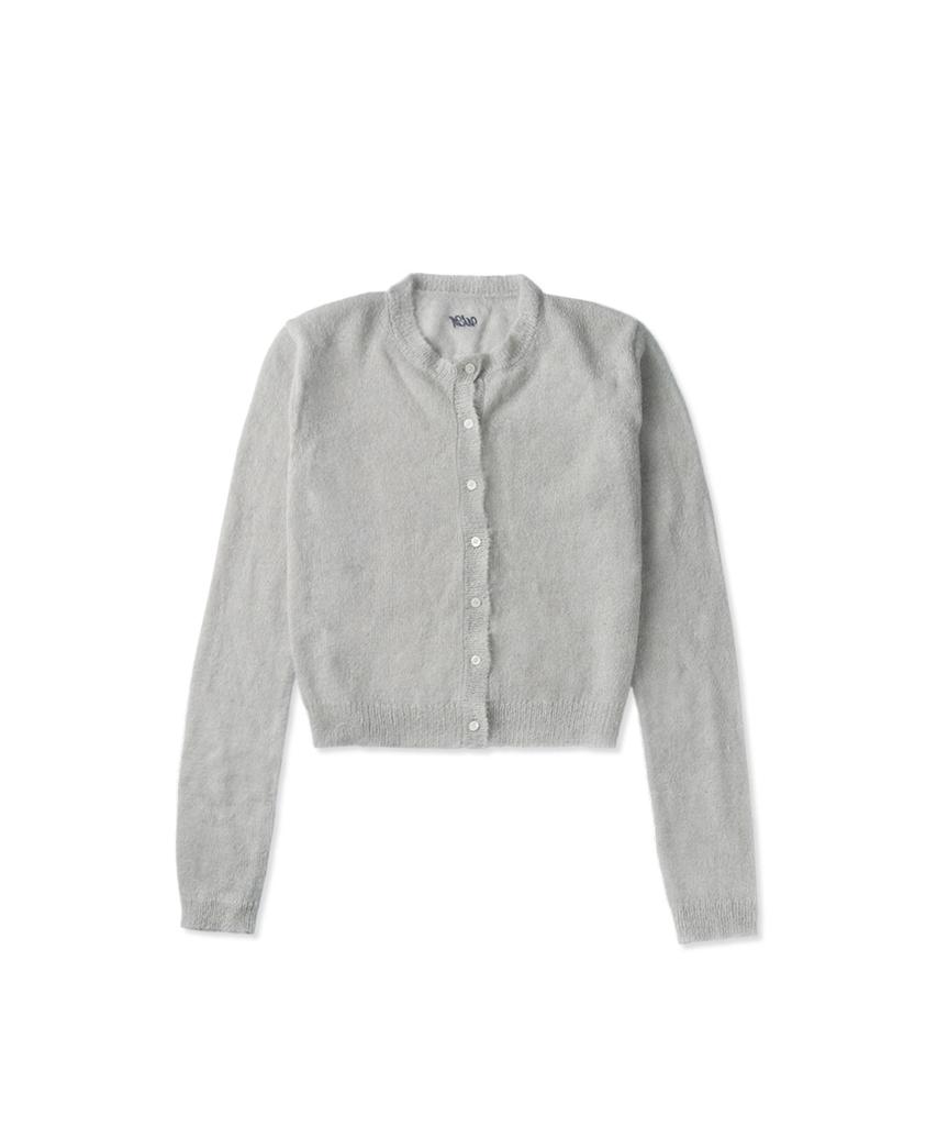 WITHOUT SUMMER Spring Soft Cardigan Set_Mute Gray