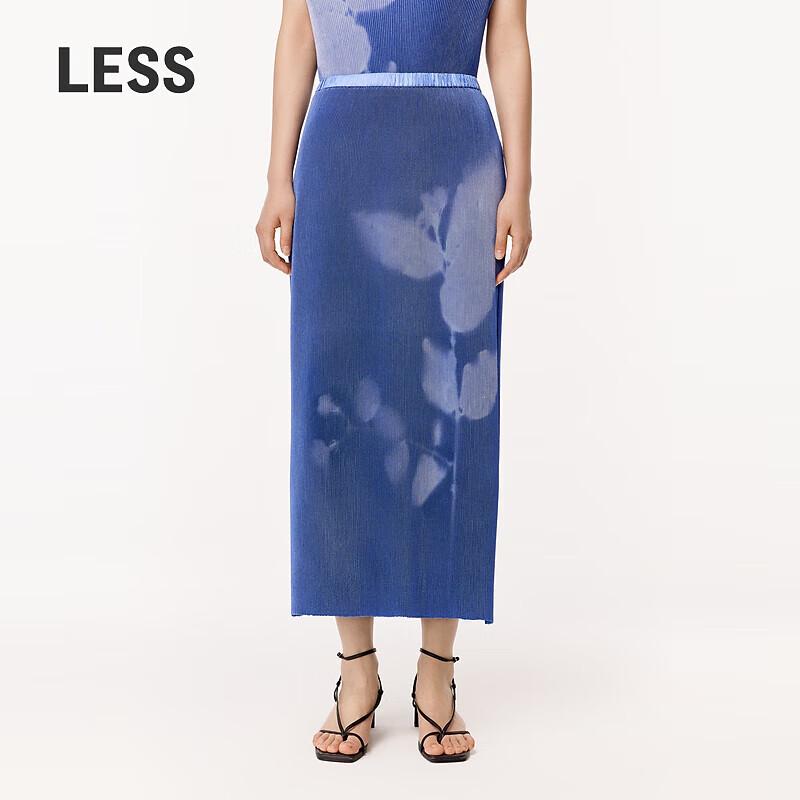 LESS 2024 Summer Floral Midi Skirt M