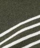 FRIZMWORKS Wool Stripe Relax Knit _ Olive