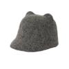 Wool Kids Wool Equestrian Hat Solid Color Kids Sunshade Visors Stylish Baby Knitted Hat  2-6 Year