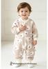 Temperature-Regulating Cotton Baby Sleeping Bag: Unisex Zipper Anti-Kick Boneless Footed Design