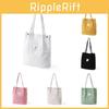 Stylish Women Canvas Corduroy Tote Bags With Large Capacity For Daily Use
