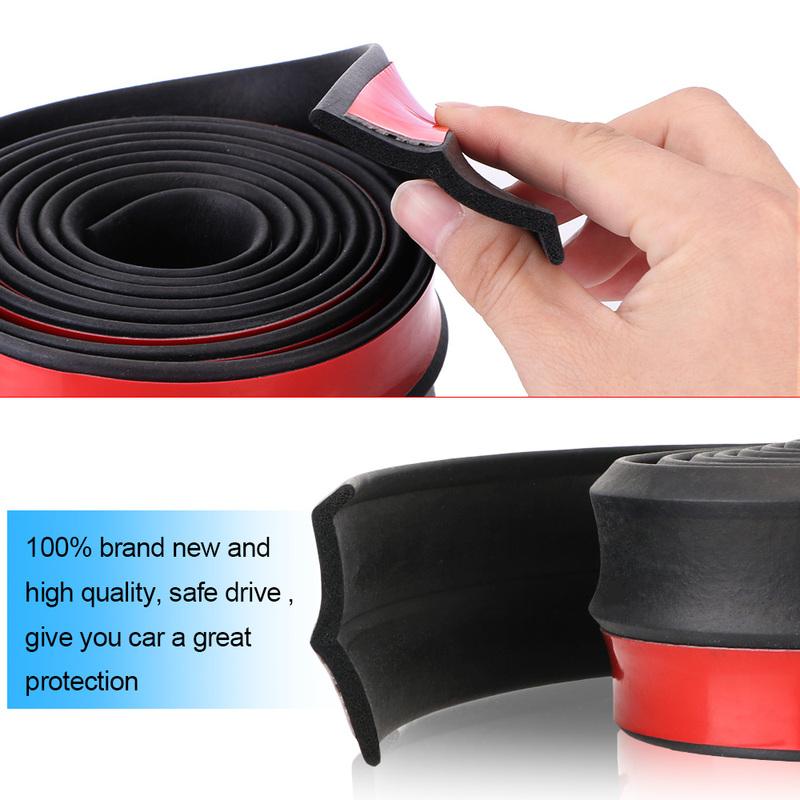 Exterior Mouldings 60mm Width Rubber Strip 2.5m Car Front For Hyundai Ix35 Rear Diffuser Cupra Formentor Accessories Rav4