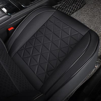 New Front Car Seat Cover PU Leather Cars Seat Cushion Automobiles Seat Protector Universal Car Chair Pad Mat Auto Accessories