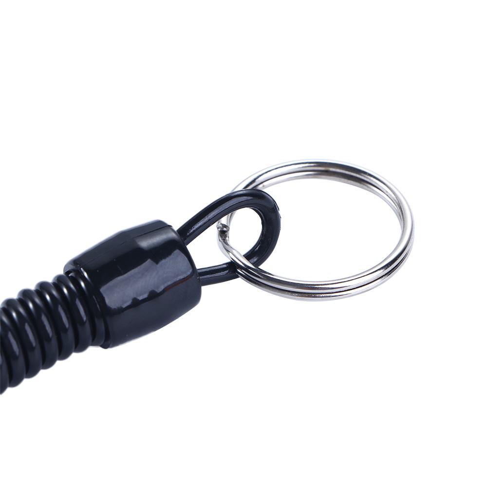 Climbing Keyring Tackle Outdoor Retractable Tools Lanyards Carabiner Spring Rope Fishing String