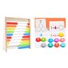 Holz Rechenspielzeug Abakus Montessori Bildung Mathespielzeug Kinder Regenbogen Zählperlen Addition Subtraktion Operation Lernen