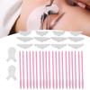 Professional Eyelash Perming Kit YShaped Brush Eyelash Perming Patch Curling Tool Set