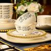 Jingdezhen 10-Person Bone China Dinnerware Set