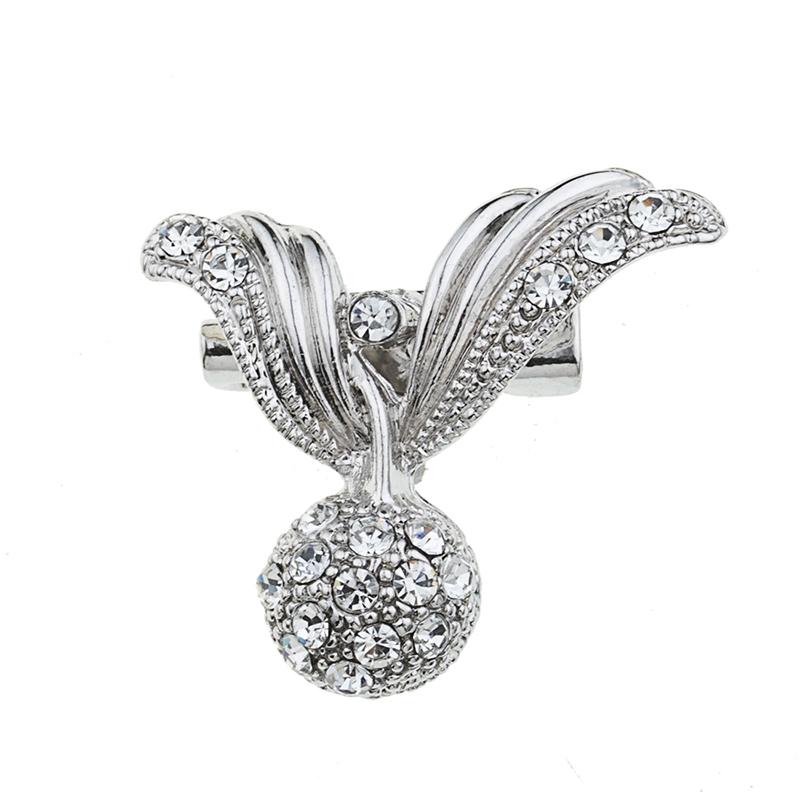 1PC DIY Brooch pin Women Crystal Rhinestone Jewelry Elegant Simple Brooch