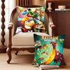 Federa per Cuscino Decorativa Protettiva Morbida Confortevole per Divano Soggiorno Ufficio Domestico Gioco R-Rayman L-Legends