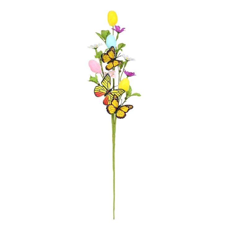 

Decorative Easter Butterfly Branch Flower Arrangement for Living Room Or Dining Area Festival Celebration Accessory 1